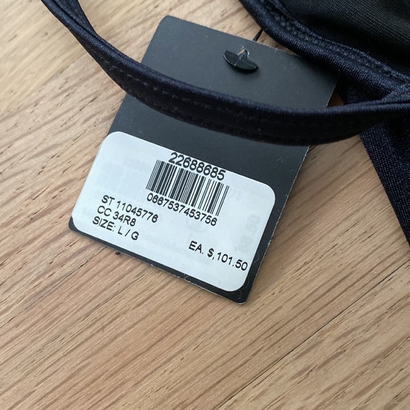 NWT Victorias Secret Swim One Piece Black bathing suit with sexy back detailing - Picture 4 of 8